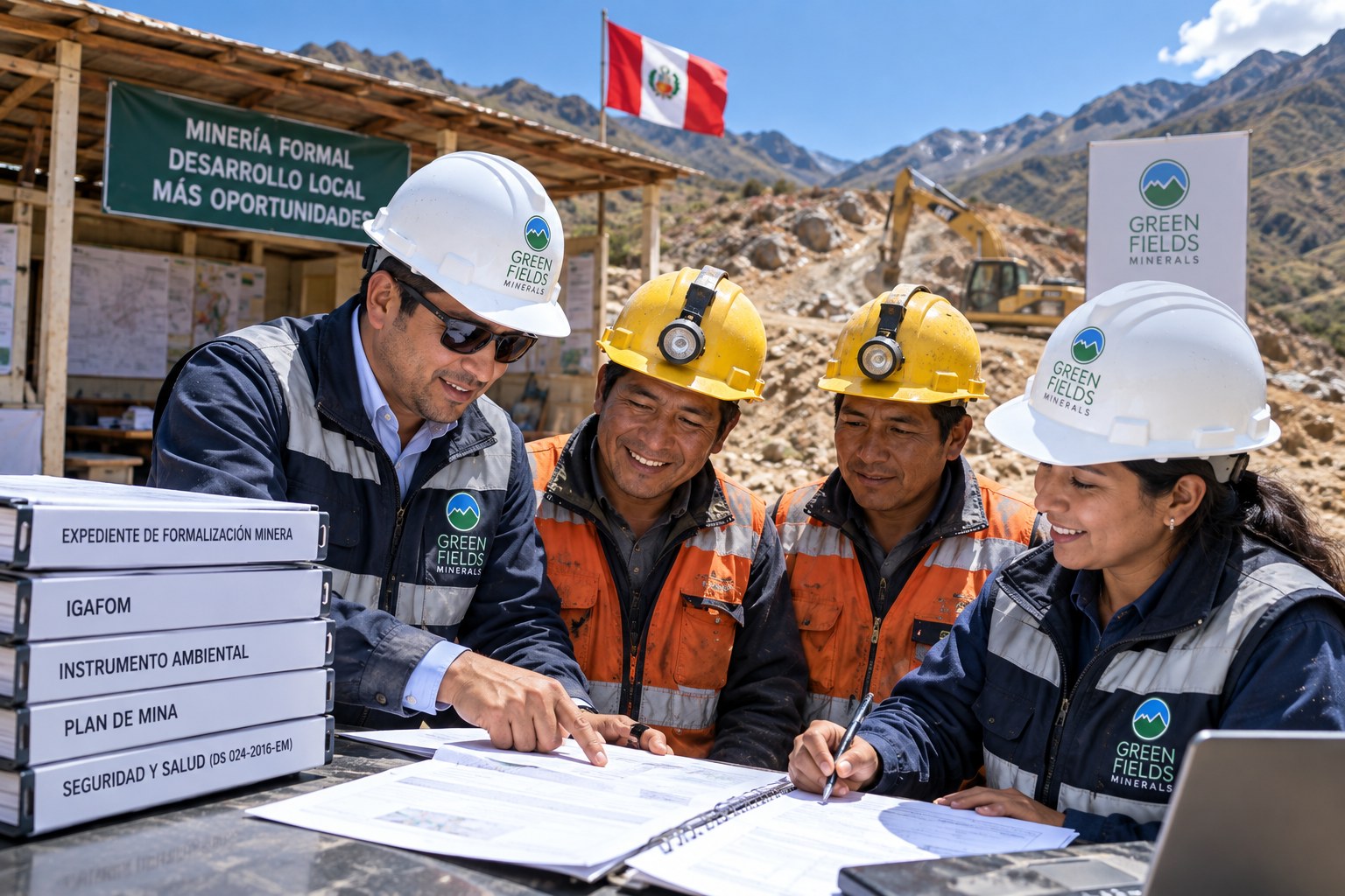 Revisión técnica de expediente de formalización minera
